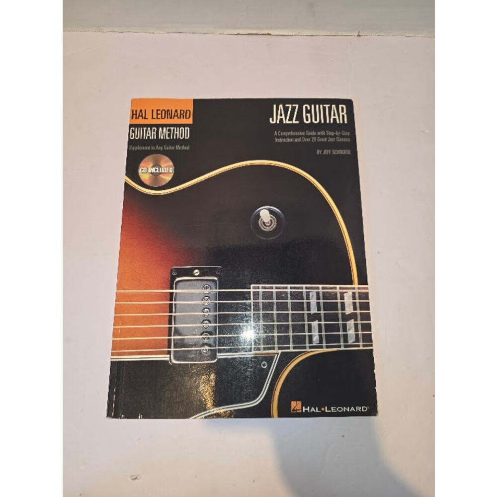 Hal Leonard Guitar Method-Jazz Guitar Book with CD